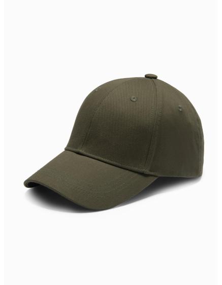Egyszínű férfi baseball sapka – khaki V5 OM-ACCS-0105
