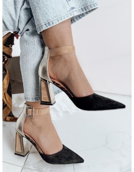 Dámské lodičky na vysokém podpatku ELEHILL černé