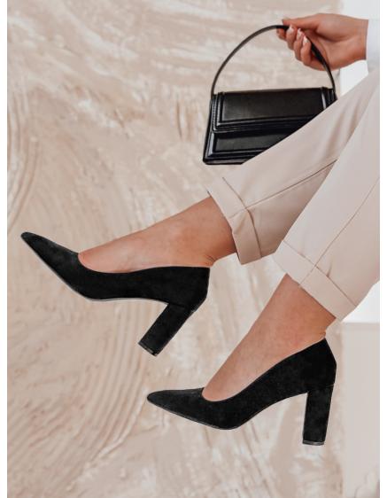 Dámské lodičky na podpatku STELMI černé