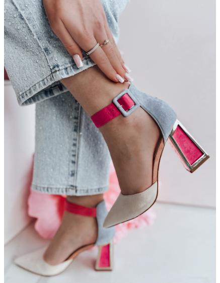 Dámské lodičky na vysokém podpatku ELEHILL béžové