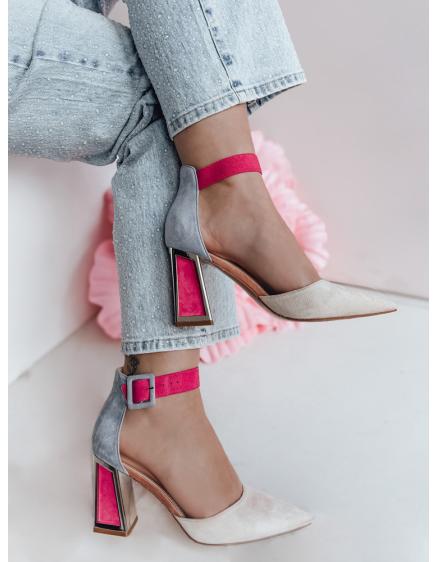 Dámské lodičky na vysokém podpatku ELEHILL béžové