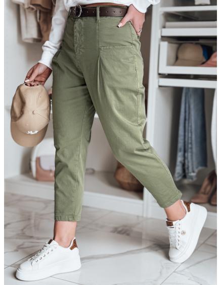 Dámske chino nohavice CHINOSKA khaki