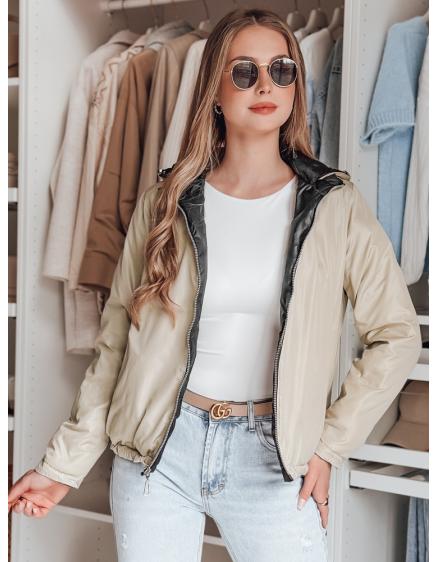 Dámská přechodová bunda oboustranná SYLVIAN černá