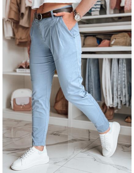 Női chino nadrág övvel MODELA kék