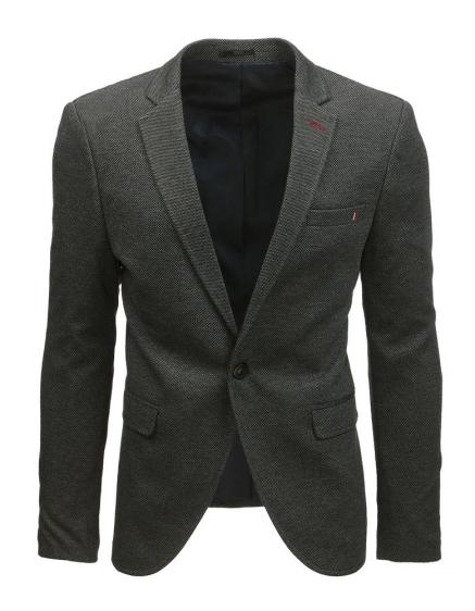 Elegantné pánske sako grafitové
