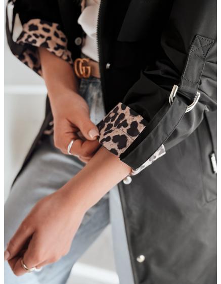 Női átmeneti kabát FERISSA fekete