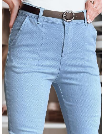 Női nadrág TAIRONIK, kék, övvel