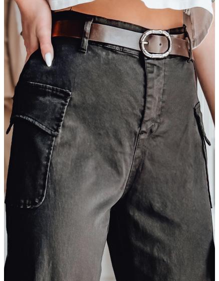 GOTRENDI női baggy nadrág, fekete