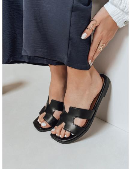 Dámské pantofle s výřezem CLASSROT černé