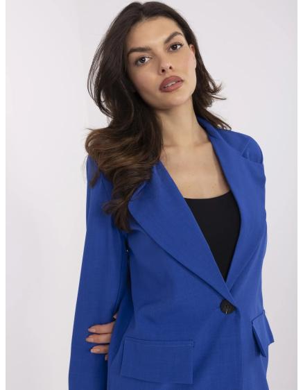 Kobaltkék, elegáns öltönykabát