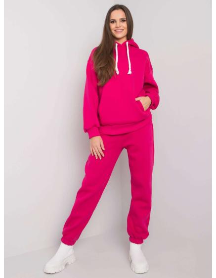 Fuchsiová dvojdielna bavlnená súprava Alicia