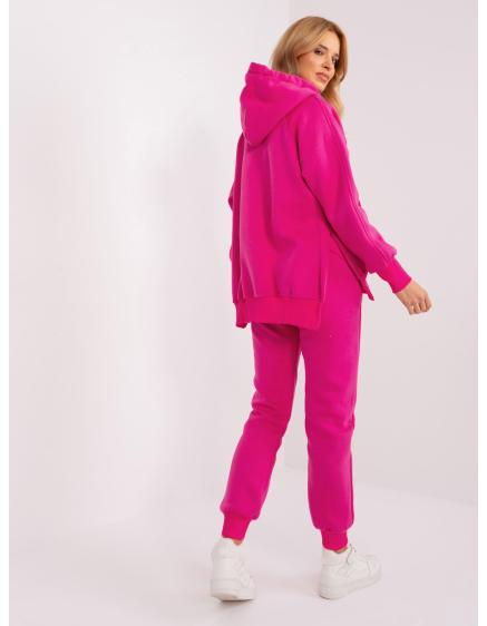 Fuchsiová základná súprava s mikinou