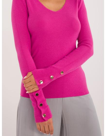 Ecru klasszikus póló rugalmas mandzsettával