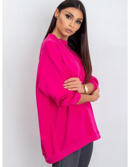 Fukszia színű pulóver Twist