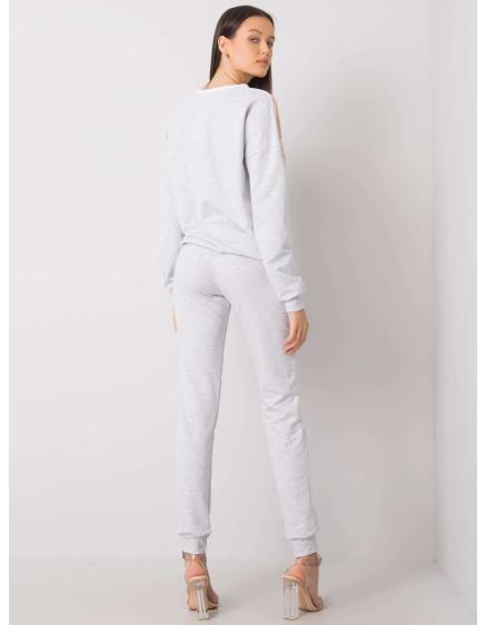 Biela a špinavoružová tepláková súprava Hilda