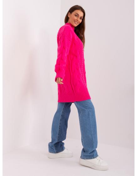 Ecru-fekete női pulóver csíkokkal RUE PARIS