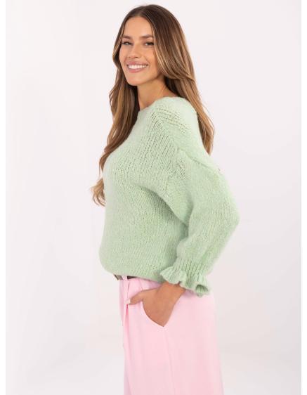 Ecru dámský svetr s krátkými rukávy