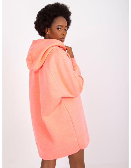 Fluoreszkáló rózsaszín alap pulóver kapucnival Canberra