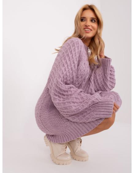 Ecru női pulóver applikációval