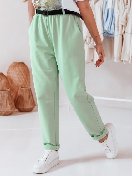 Női chino nadrág övvel TAILANDI menta