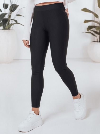 Női push up leggings, fekete