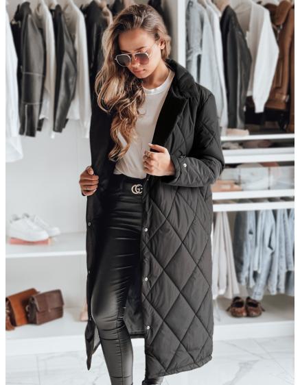 Dámska prešívaná zimná bunda WARMISSA v čiernej farbe