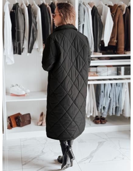 Dámska prešívaná zimná bunda WARMISSA v čiernej farbe