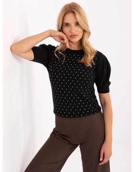 Biely dámsky sveter s viskózou