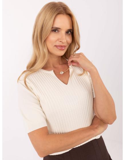 Čierny dámsky sveter s kamienkami