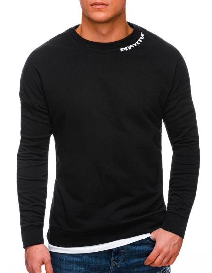 Pánská mikina B1340 – černá