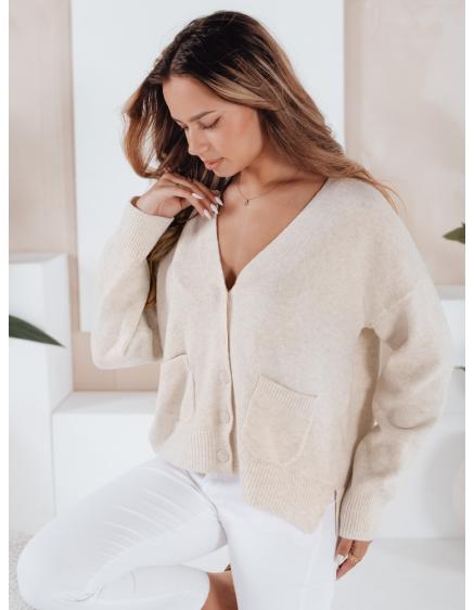 Dámska vesta SORELIE, farba ecru