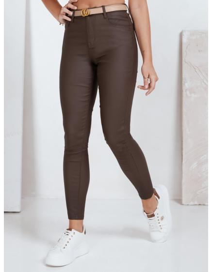 Női viaszos nadrág barna