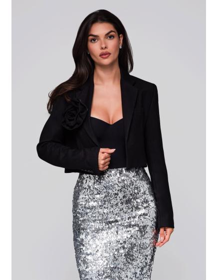 Dámská bunda LW-BLZB-0100 – černá