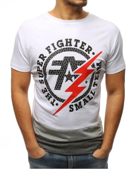 Férfi CHOICE póló fehér nyomtatással