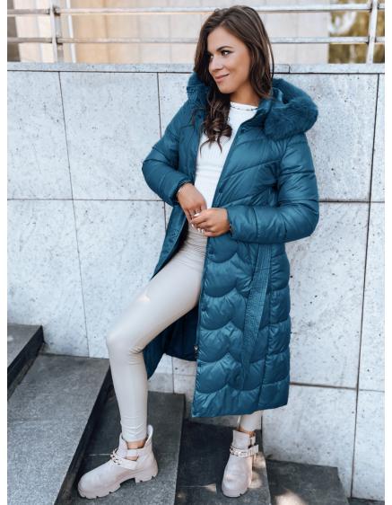 Dámský zimní kabát SCARLET tmavě modrý z