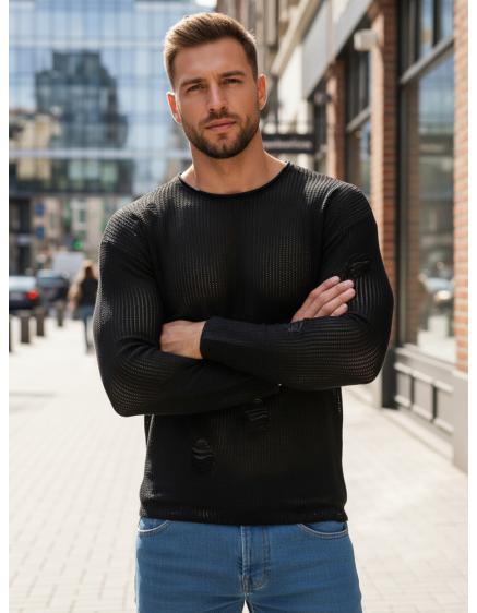 Pánský svetr černý