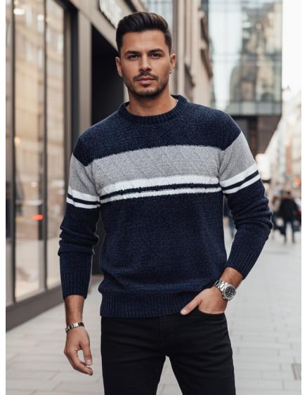 Pánský svetr tmavě modrý