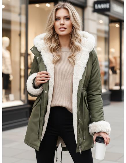 Dámska zimná parka ARCTIC, zelená