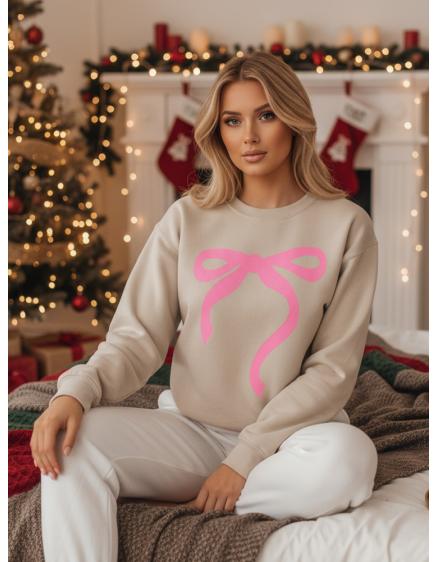 Dámská mikina one size oversize SOFTTIE cappuccion