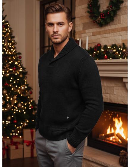 Pánský svetr černý