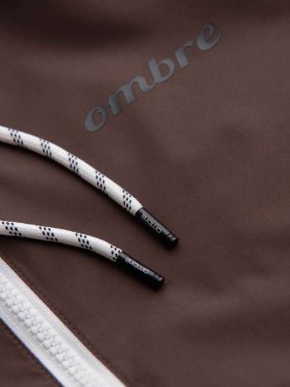 Pánská přechodová bunda regular fit s kapucí a zipem, vícebarevná – fotografie produktu 8