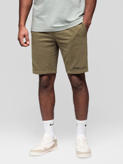 Pánske slim fit teplákové šortky s potlačou, viacfarebné – fotografie produktu 6