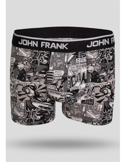 Pánské boxerky John Frank JFB109 Komiks