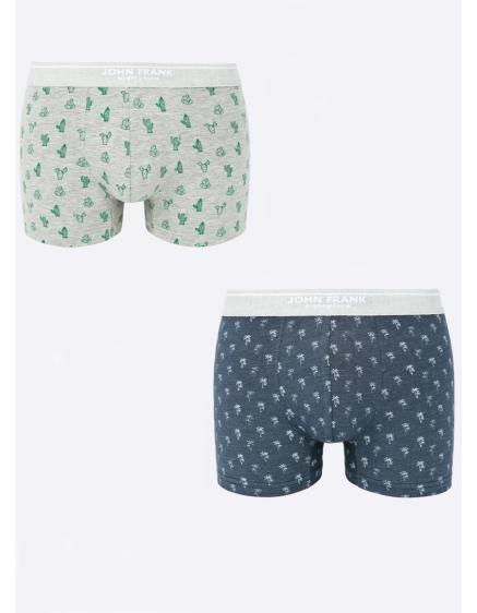 Pánské boxerky John Frank JF2BEF10 2PACK