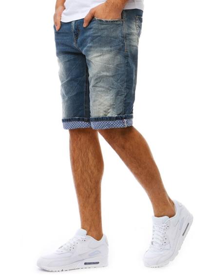 Férfi farmer rövidnadrág kék