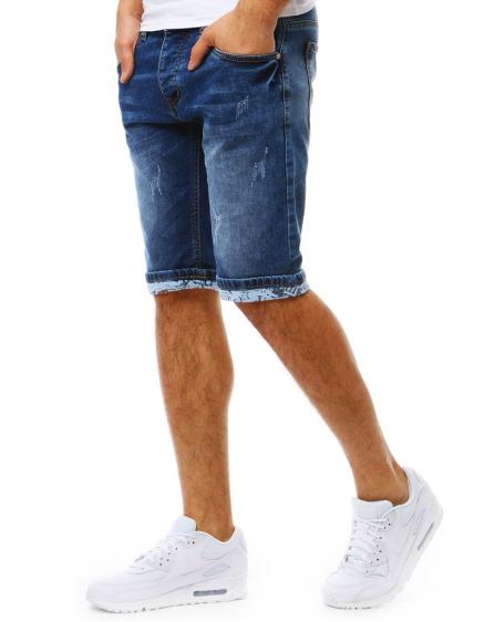 Férfi farmer rövidnadrág kék
