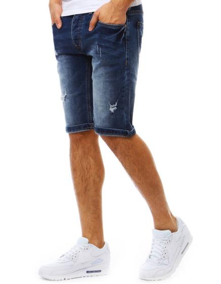 Pánské riflové kraťase SUMMER tmavě modré