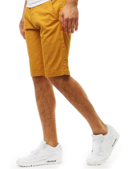 Pánské STYLE kraťasy žluté