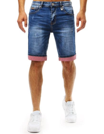 Pánské jeansové šortky modré