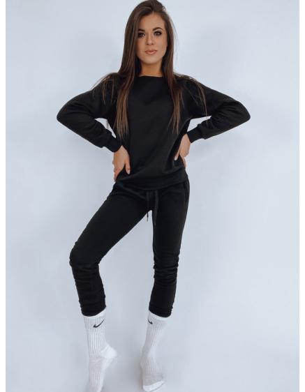 Komplet teplákový FITT dámsky čierne